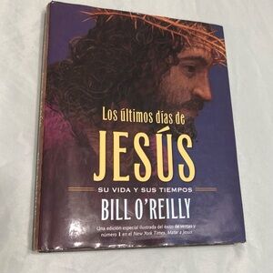 Jesus’ last days /his times/his lives hardcover book in Spanish.9-1/2”X 7-1/2”